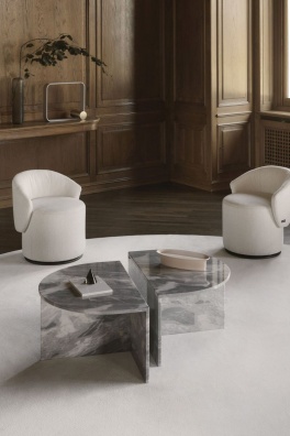 Madeleine swivel armchair - myhome